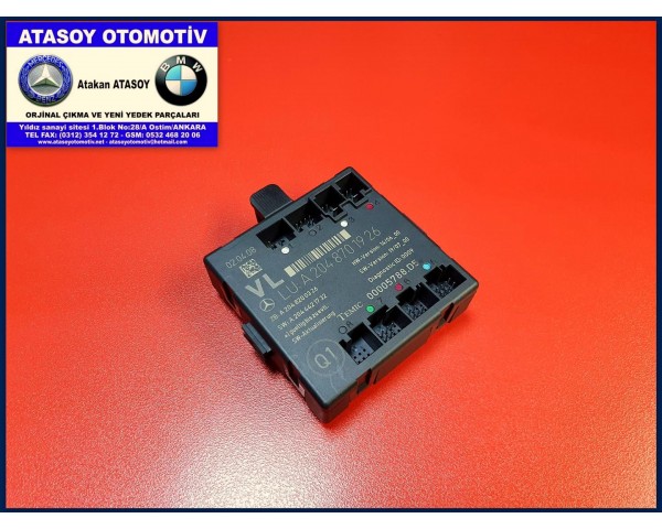 MERCEDES W204 VL KAPI BEYNİ 2129008929 2129001429 2129006218 2129004418 2129003914 2129004202 2129004002 2128203385 2128203285 2128202385 2128202285 2048707326 2048701926 2048701726 2048207185 2048206985